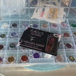 Baddie cosmetics glitter